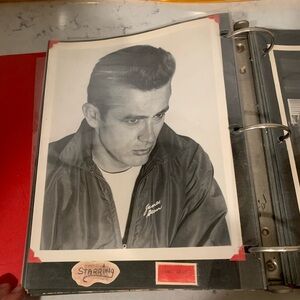 1950’s James and Jimmy Dean Scrap Book